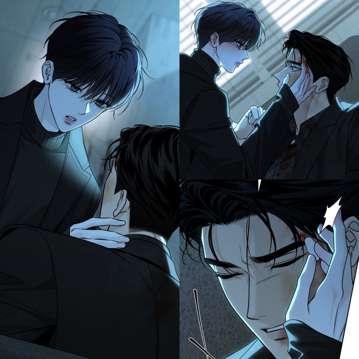 AR9197's tweet photo. Yihyeon is the only person Seunghyeok would let take care of him like that 🥺 But while getting jealous all by himself again 😮💨 they promise not to see each other anymore… and yet Seunghyeok can't seem to stop thinking about Yihyeon 🫵🫢
#Wintertime #동절기 https://t.co/LTzMq4iy4G