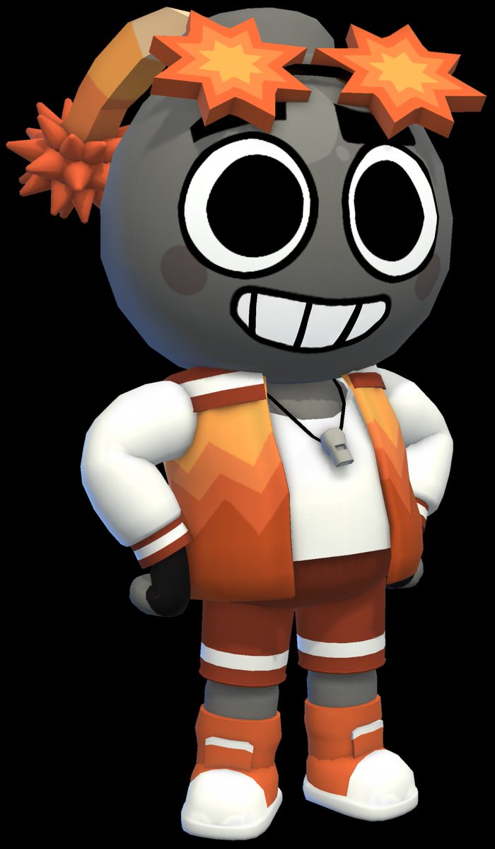techsyrup_'s tweet photo. Not a drawing but this reminded me to touch up the model I made for him because. It was made a while ago. Hes fatter and has gloves now yay
#dandysworldoc #dwoc • 💣 Bobby https://t.co/jv72BZG0P2