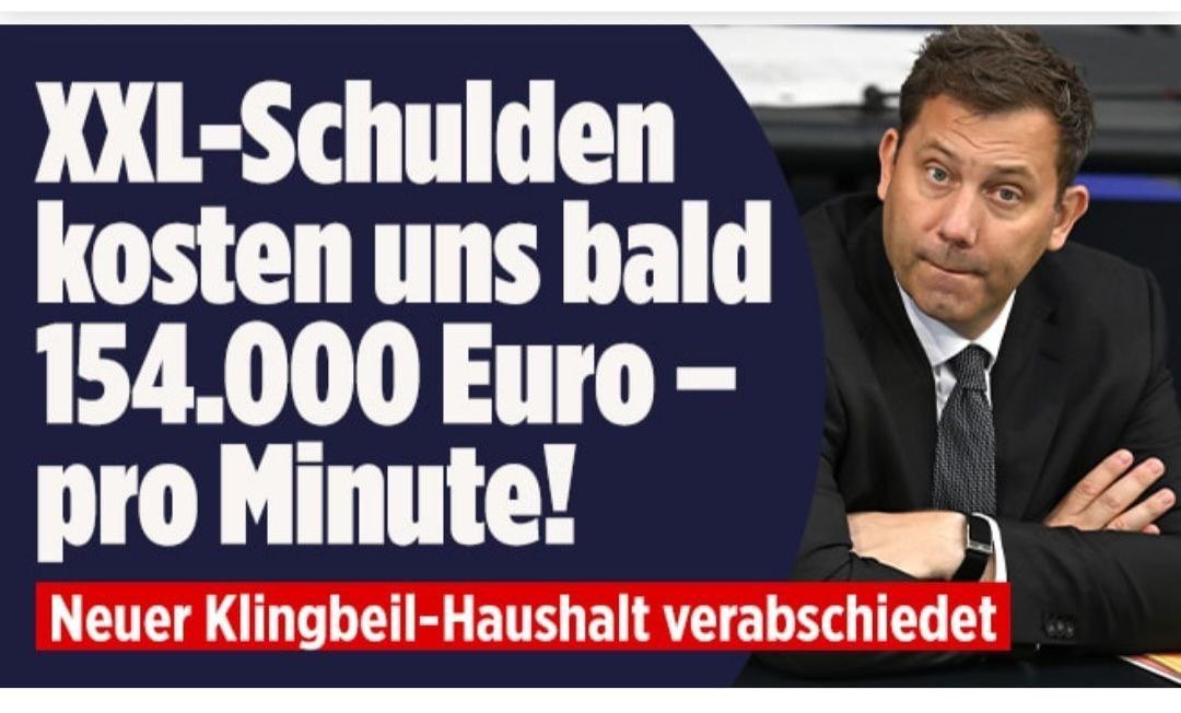 kripp_m's tweet photo. ❗️👉Neuer Klingbeil-Haushalt https://t.co/iXhneeZSDB