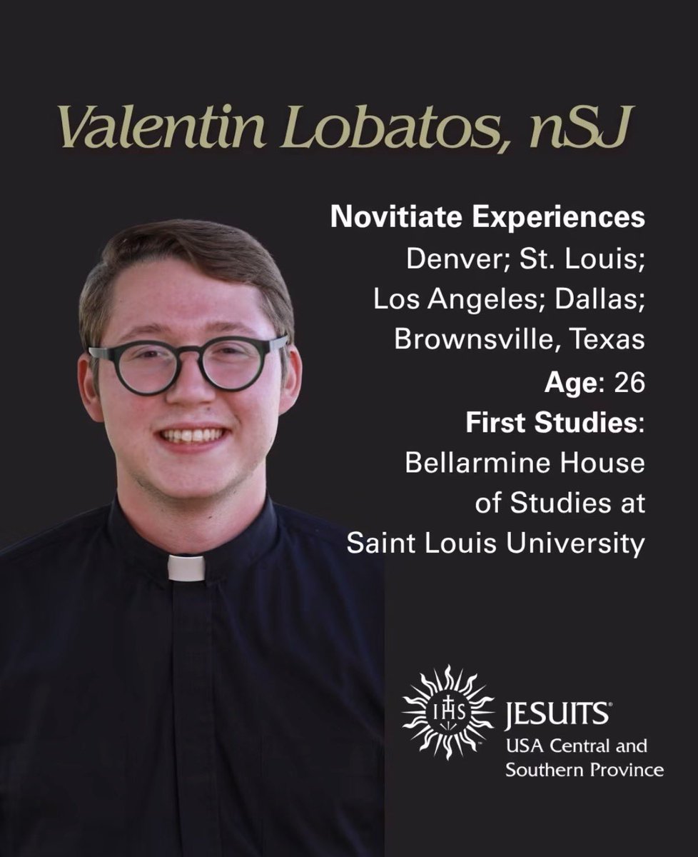 jzipple's tweet photo. Younger Jesuits of the @jesuitsUCS province gathered for a Holy Hour last night to pray for our three novices professing today their First Vows.  Pray with us for Sergio Gómez, Valentin Lobatos and José Antonio Peralta-Salazar. AMDG https://t.co/2lUGvdFhxf