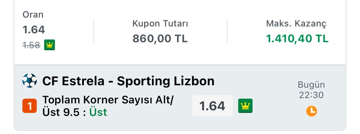 utiwinner's tweet photo. Hedefimiz 12 adımda 100.000₺ ⏳

2. Adım: 860₺ > 1410₺ https://t.co/5DR1zSiXLo