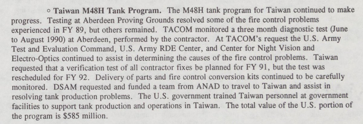 ronkainen7k15's tweet photo. The M48H was initially a commercial program between Taiwan and GDLS. The US Army helped integrate and test turret/hull via FMS, while Anniston Army Depot later handled training and tank production issues. M48H is GDLS' official name, CM11 is Taiwanese designation. https://t.co/Egz81HAW8R