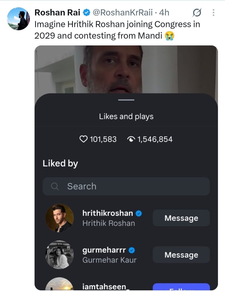 Warlock_mohit's tweet photo. So the new father of Left lobby is Hrithik Roshan.

Well done !! https://t.co/zPeVWhfIQ4