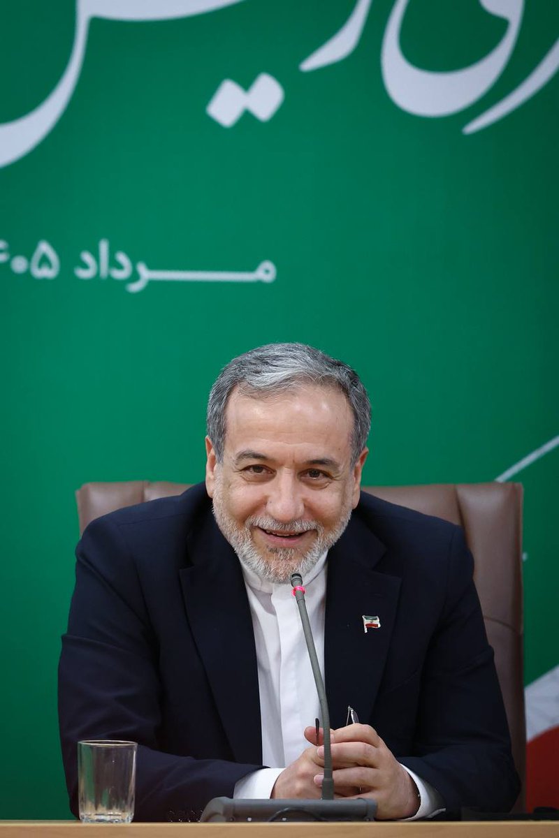 JasonMBrodsky's tweet photo. After violating the MOU by firing on ships, #Iran's regime's foreign minister now says today the Strait of Hormuz's reopening would depend on "other conditions and compensation for the violation of the memorandum of understanding by the United States." The regime will not offer the quiet the Trump administration is hoping for before the midterm elections. It will continue to play games. Now they're not just demanding compensation from the war but compensation over the collapse of the MOU.