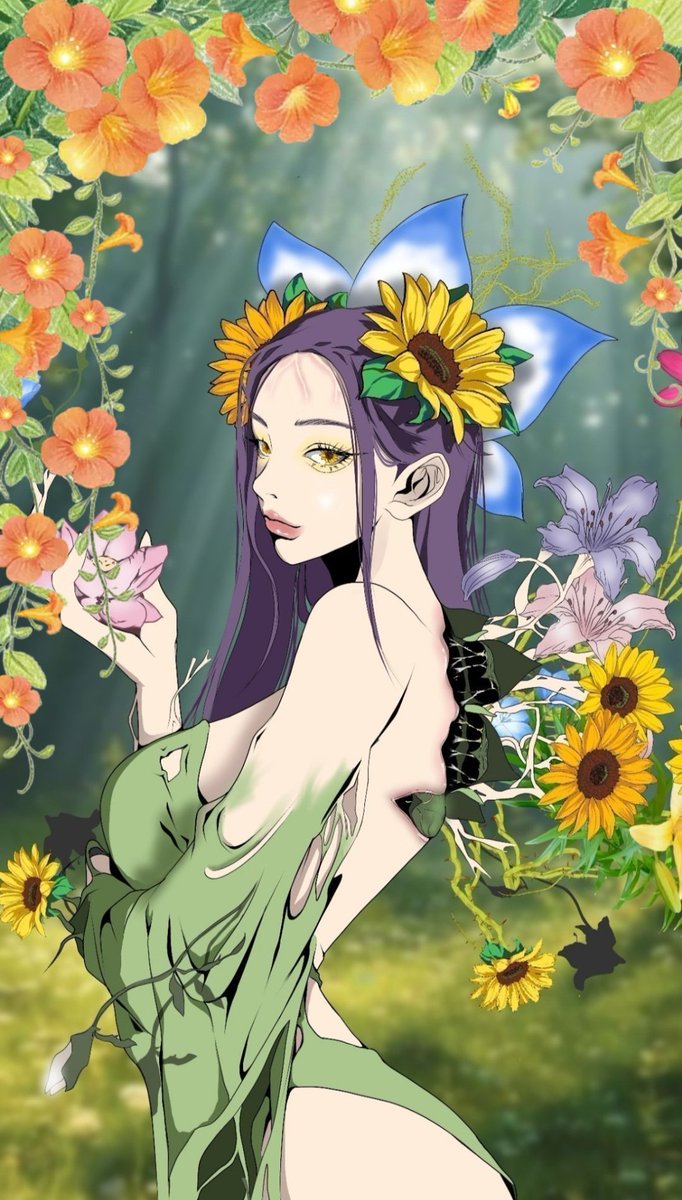 ruisamanisomare's tweet photo. 夜維ﾁｬ~ﾝ＞₃＜っ♡ 唐突に飛んできたｵﾚﾝｼﾞのお花
そして子天使の組み合わせは天才すぎました( ᵕ̩̩ ᵕ )
お花に夜維ﾁｬﾝが飛んで来てﾊﾞﾘかわいいん~⤴︎⤴︎︎︎
花火のSpoon出ないから既存のｴﾌｪで一生懸命
組み合わせ考えてくれたの愛おしいです大感謝 https://t.co/C12w1rJ9hr