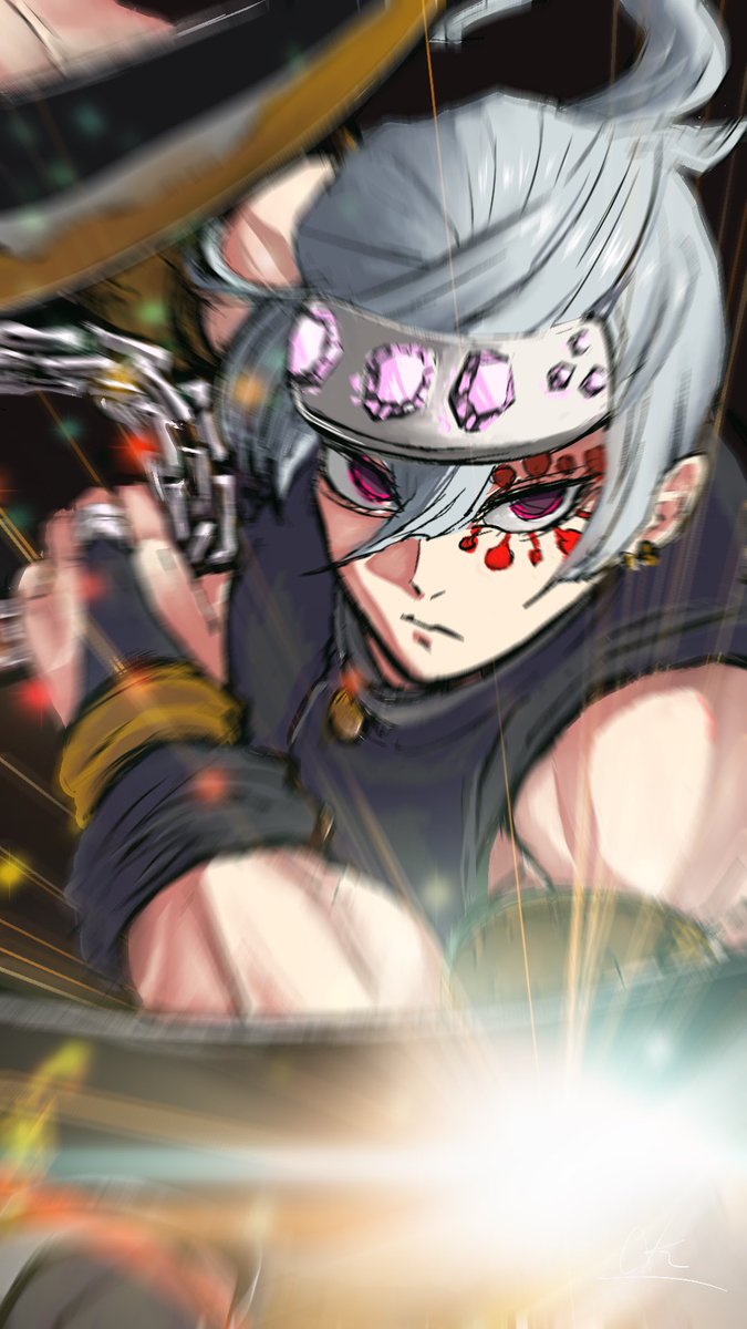 sakura_pachemu's tweet photo. Рисование в Procreate❀
#鬼滅の刃 
#宇髄天元 
#DemonSlayer 
#ТенгенУзуй https://t.co/Zatb6f4JZ9