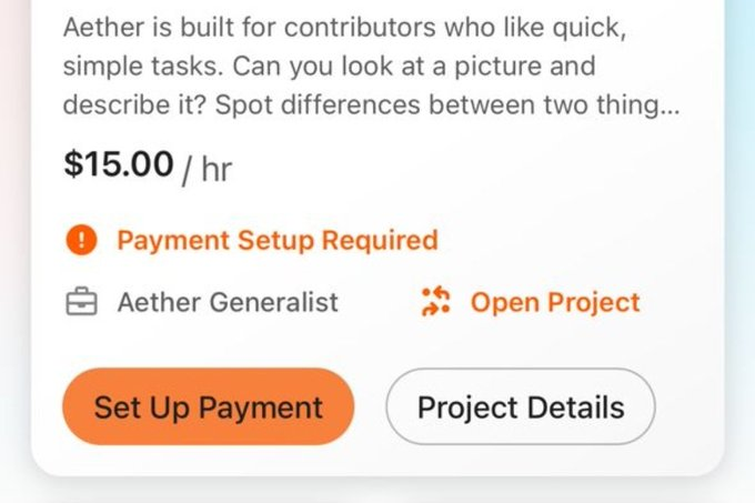 io_ernest's tweet photo. You can still create outlier account and be matched with Aether project

If you are in the US, Canada, Dubai and other parts of Europe, you can still create by following the steps below.

After creating, come to me lets task for you and share money together. Deal? Yes deal, now lets get started

The platform name is called Outlier Ai

How to Register on Outlier
Go to the Outlier website: https://t.co/5MoUnIVN7C
Click on “Opportunities” and select Generalist Skills.
Create your account by registering with:
Your Full Name
Email Address
Phone Number (you will receive an OTP code for verification).
Verify your account using the OTP sent to your phone.
Add your LinkedIn profile.
Upload your Résumé or CV.
Submit a Government issued physical ID card.
Important: It must be a real physical ID, not a computer generated document.
Complete Face or Video verification on the Outlier platform.

After that, the next step is to Verify your skills. Verify your communication skills, they will ask you basic questions.

Next wait to be matched with a project called Aether. Once that is done

I will step in on this stage and complete the onboarding process and we start tasking there.