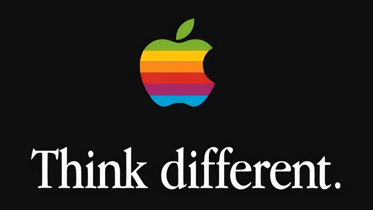 cultofmac's tweet photo. Apple’s “Think Different” campaign, launched in 1997, became one of the most influential advertising campaigns in tech history. The campaign helped rebuild Apple’s brand identity and laid the foundation for the company’s remarkable turnaround under Steve Jobs, making “Think Different” far more than a slogan — it became a statement of what Apple wanted its products and customers to represent.
👇 Read Today in  History 👇
https://t.co/0QLGTRsNcp
#Apple