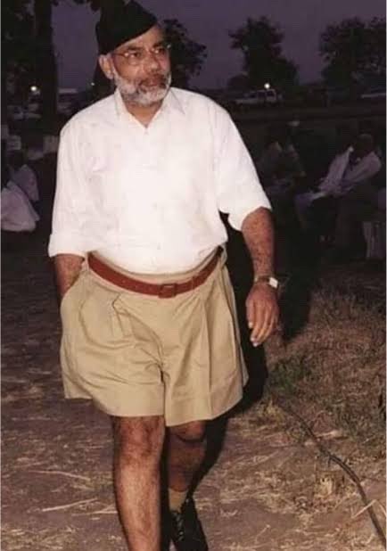 Chaotic_mind99's tweet photo. RAGA at 56.                                       Modi at 56. https://t.co/wKluIngqhR