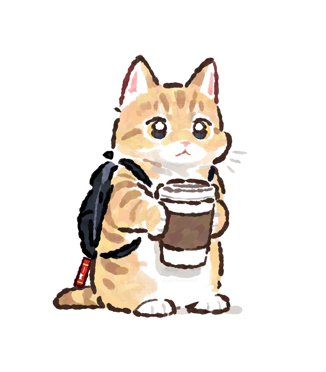 gentleeeeeeecat's tweet photo. 어느 평범한 고양이 학생 https://t.co/MdpSJDPsUW