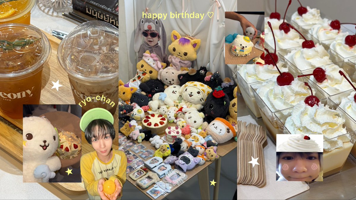 melscrumbs's tweet photo. お誕生日おめでとう ♥ 🧁 ﹒
mini meeting for (🦭) ryo-chan https://t.co/zYZRXJjq1a