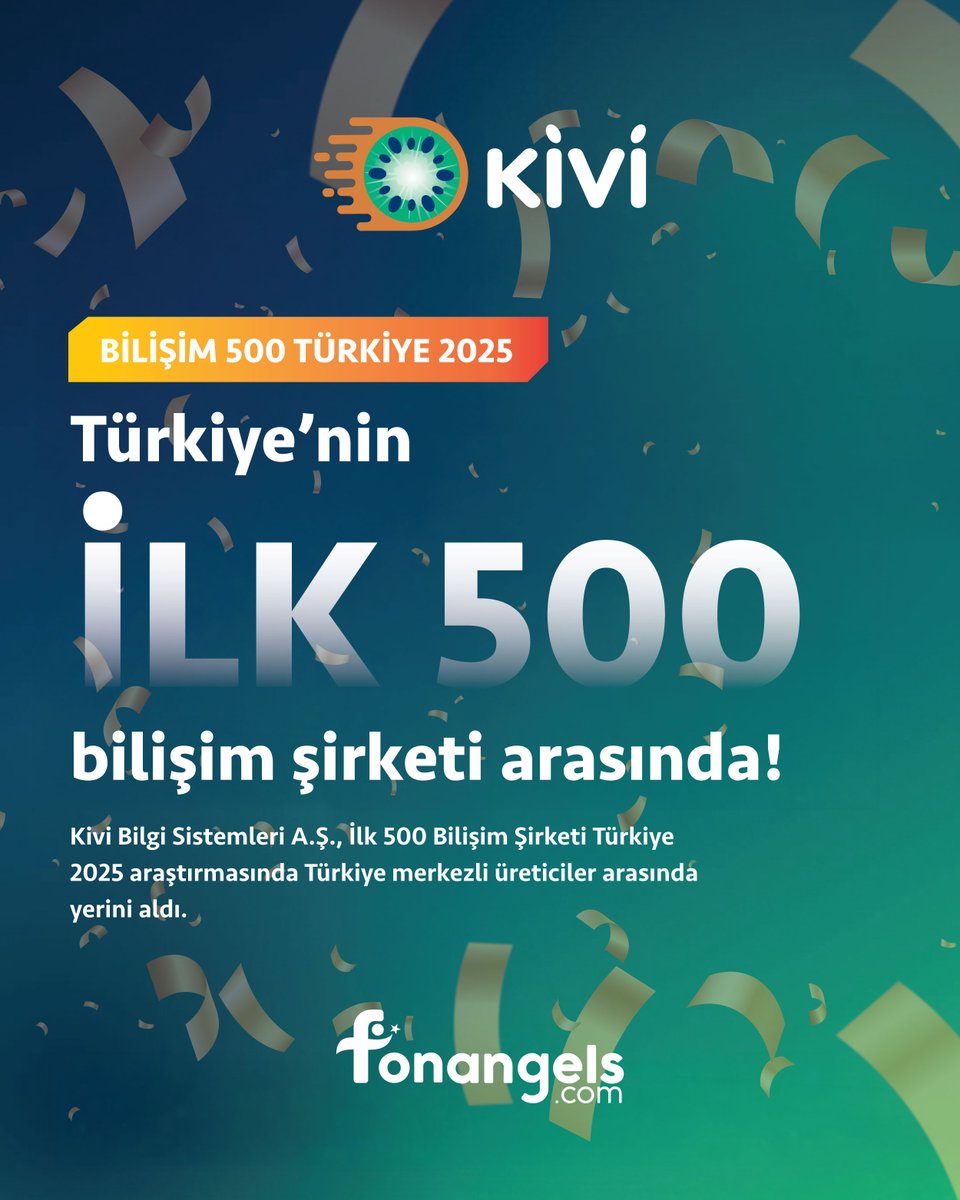 YavuzKus41's tweet photo. Kitle Fonlamasından Borsa İstanbul’a uzanacak yeni bir başarı hikayesi doğuyor!

2022’de Fonangels’ta fonlanan ve yatırımcılarına ilk temettüyü ödeyen @KiviErp, Bilişim 500 – 2025’te Türkiye’nin en büyük 4 ERP şirketinden biri oldu!

Geleceğin liderlerini halkın gücüyle desteklemeyi sürdürüyoruz. Tüm Kivi ekibini ve yatırımcılarımızı kutlarım. 👏

#borsa #kripto #yatırımcı #kitlefonlama #girişim