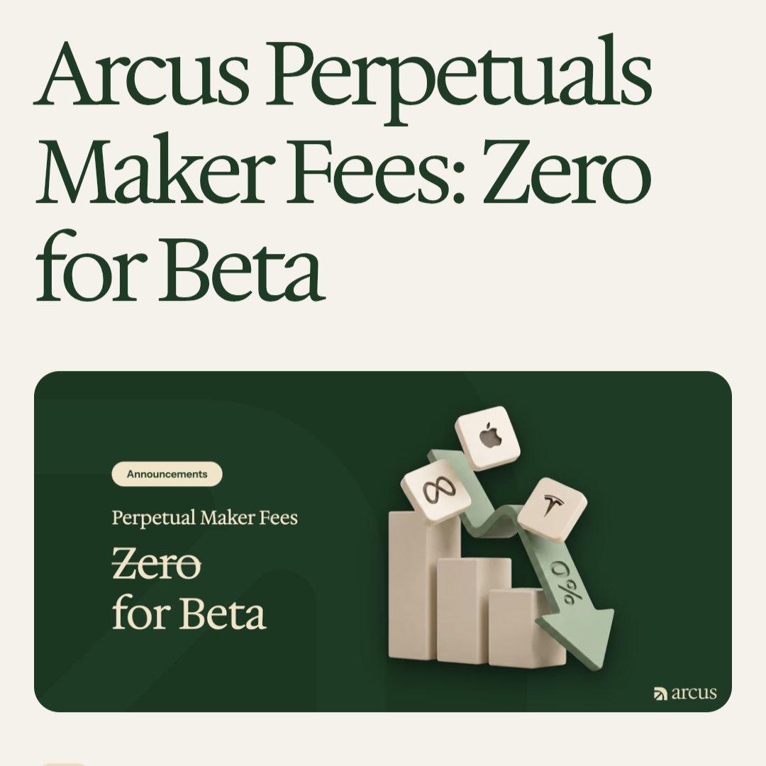 CryptoTeluguO's tweet photo. 💥Update on @arcus_xyz

💯Perp Maker fee is Zero now
✅Time to grind volume if u already have Perp access

🎟️Team recently added fes to whitelists
✅Check if u r given access

👇Steps to check
🔗 https://t.co/xuQZIvHFQT
✅Connect wallet
✅Go to Perp tab
✅If u see option to deposit to Perp & trade then u r whitelisted

🫵New? Apply to whitelist here
🔗 https://t.co/s5Pke5rZ3o

📸Post ur spot & perp volume screenshots

💙Like
🔁RT