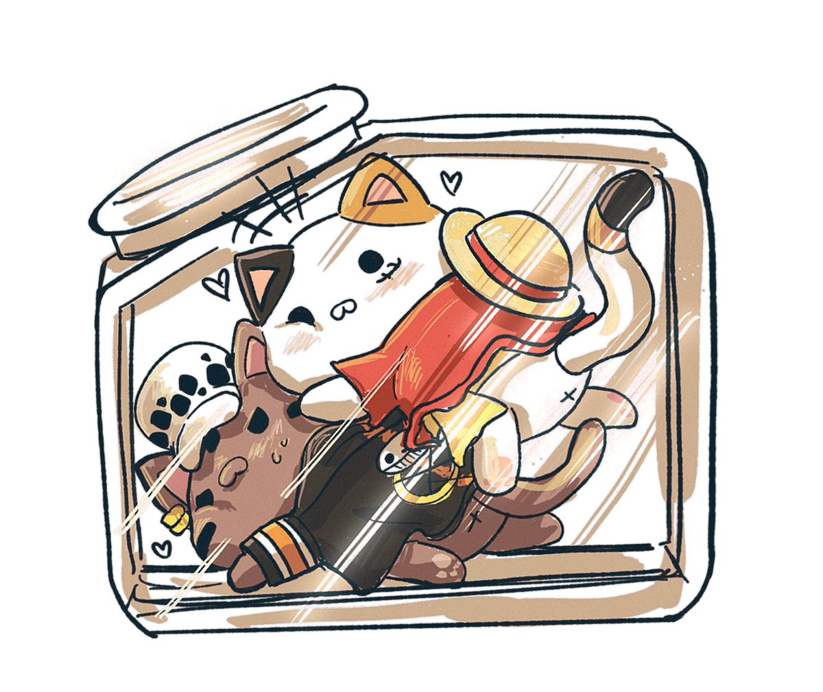 q_Eve_p's tweet photo. #ONEPIECE #lulaw
👒🐯 루로우
세계고양이의날 기념🐱 

냥권유린박스 https://t.co/sNRGbW1O4C