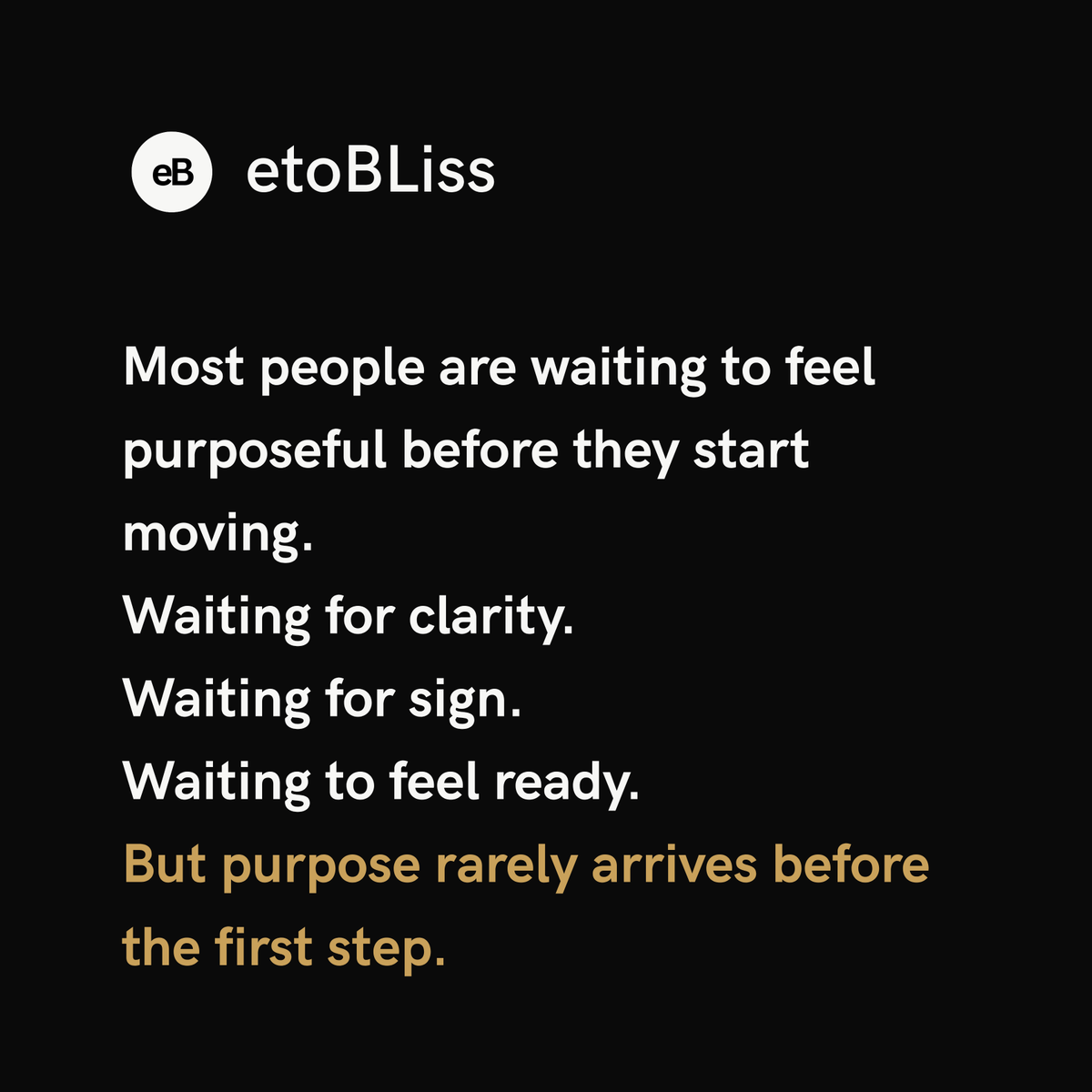 eto_bliss's tweet photo. Nobody tells you this about purpose.

The Becoming. 🖤 https://t.co/xdv4TecUyZ