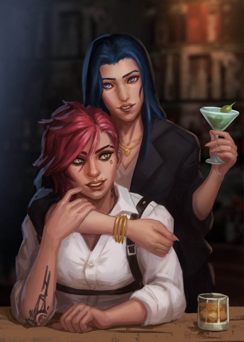 saloshmat's tweet photo. #caitvi chilling at the bar after work https://t.co/Rt9pDIcCuC