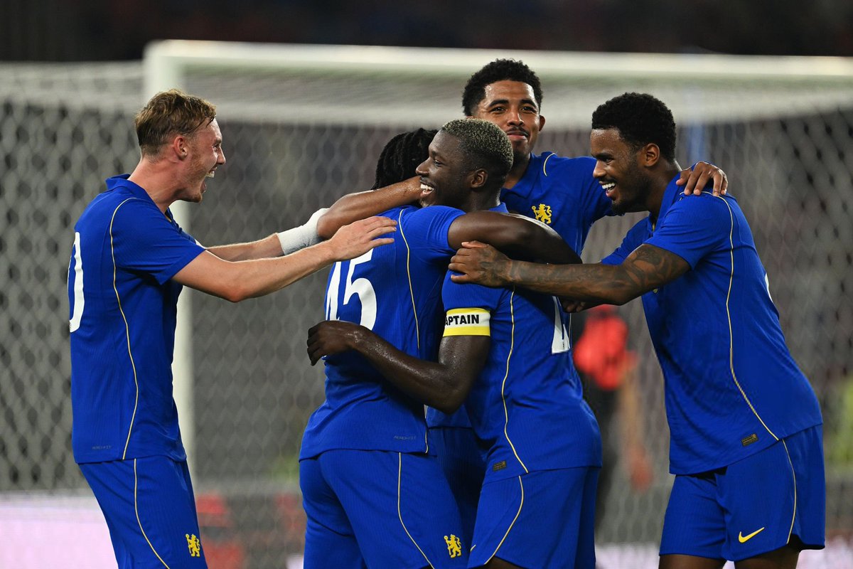thekingadjor's tweet photo. Chelsea fans around the world your world champions with a super pre season win and performance. Let’s connect 💙🔗 Drop your handles let’s follow each other #CFC https://t.co/NWsMb6EdOr