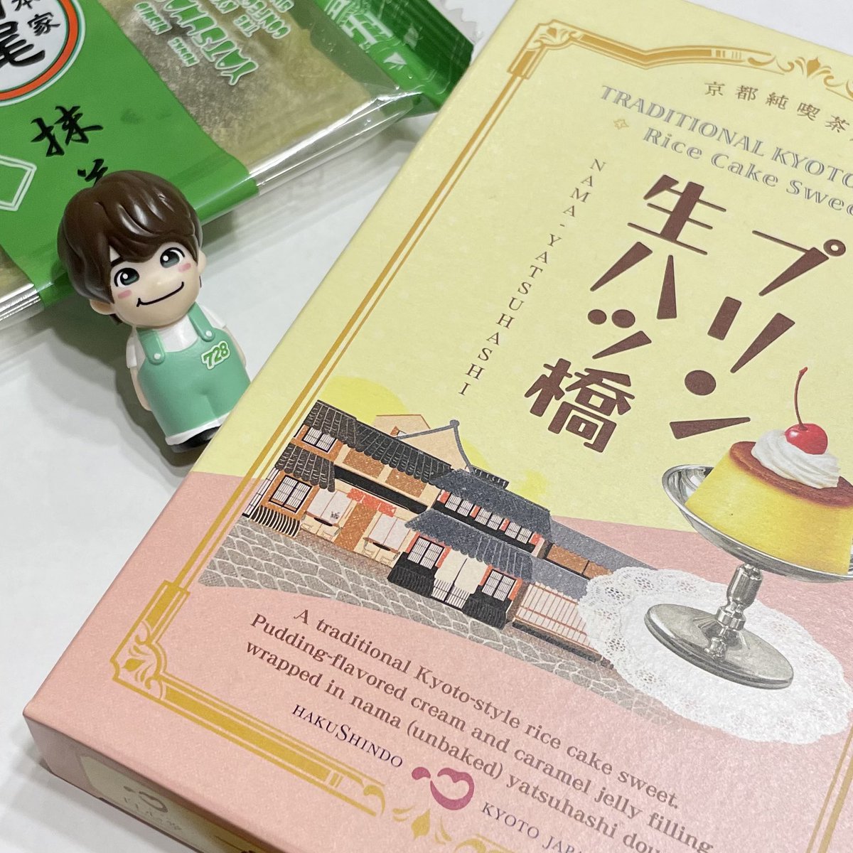 t728ooo's tweet photo. ムスメからお土産✨
私が食いつくモノ、わかってる😆🍮💚 https://t.co/3o0PL6VPk1