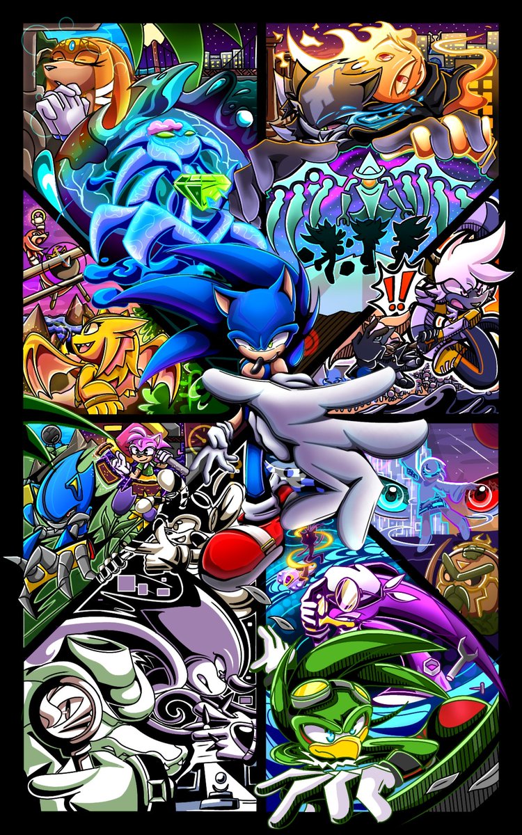 Addventure08's tweet photo. 💎 Phasing Chaos 💎
#Sonic35th #SonicTheHedgehog #sonicart #sonicfanart https://t.co/xfgNSuGjqD