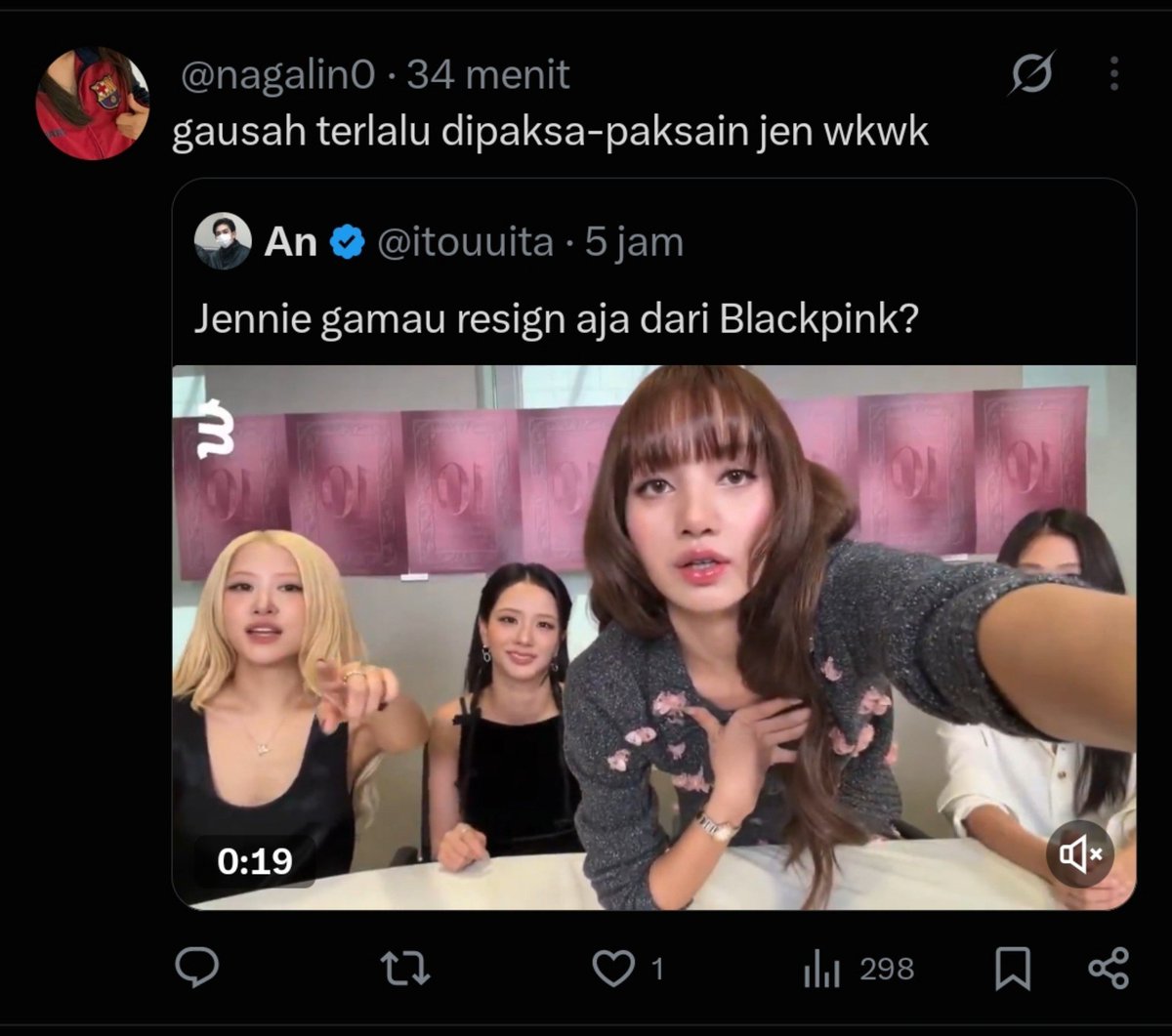 hypebleasy's tweet photo. JENNIE KIM gue sumpahin lu makin sukses dalam solo karir bahkan melebihi kesuksesan grup lu blackpink, semoga makin banyak orang-orang yang mencintai dan mendukung lu dengan tulus yang lebih baik dari blink, amiin. Dan semua semua blink yang selama ini selalu ngata-ngatain lu, bikin narasi buruk tentang lu, ga pernah melihat usaha lu, dapet karmanya satu persatu!