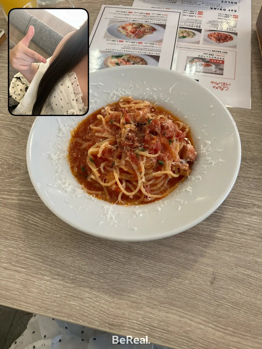 m9plx's tweet photo. 前行ったスパゲティのお店が美味しかった🤍 https://t.co/yL0MmKbCqO