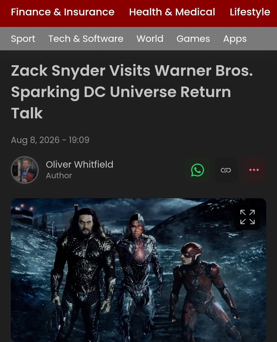 DarkKnightsFan's tweet photo. #SnyderVerse 

Its what Fans want

Its where the hype is at

Its where the money to be made is at

Its where hope has proven to be ever lasting

https://t.co/yJ9wnpGLc6 https://t.co/PGziR19jVH