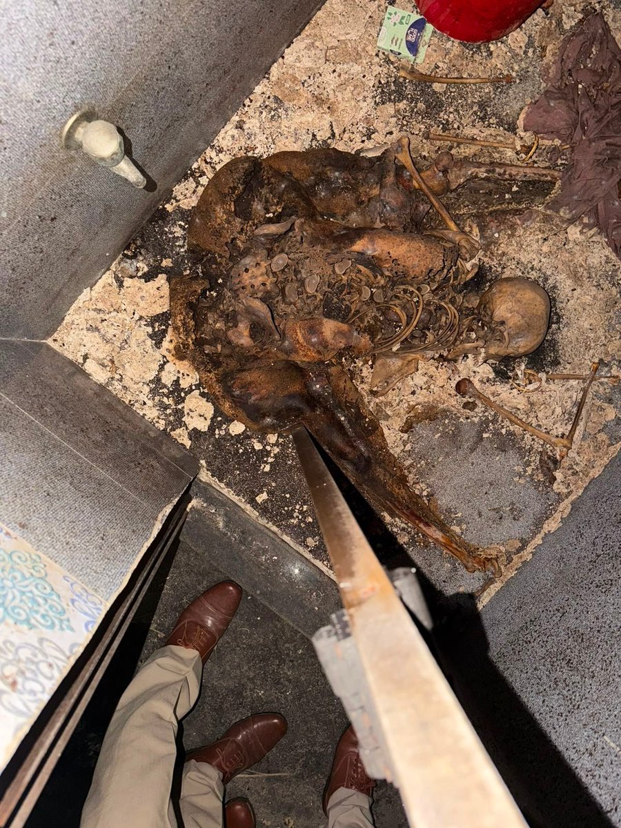 treeni's tweet photo. 50-year-old woman’s skeleton was found inside bathroom, 1.5 years after her suspected death, in Bengaluru.

She lived alone after her husband and son had died.

We're a society beyond repair 😕 https://t.co/9JJKNdzQto