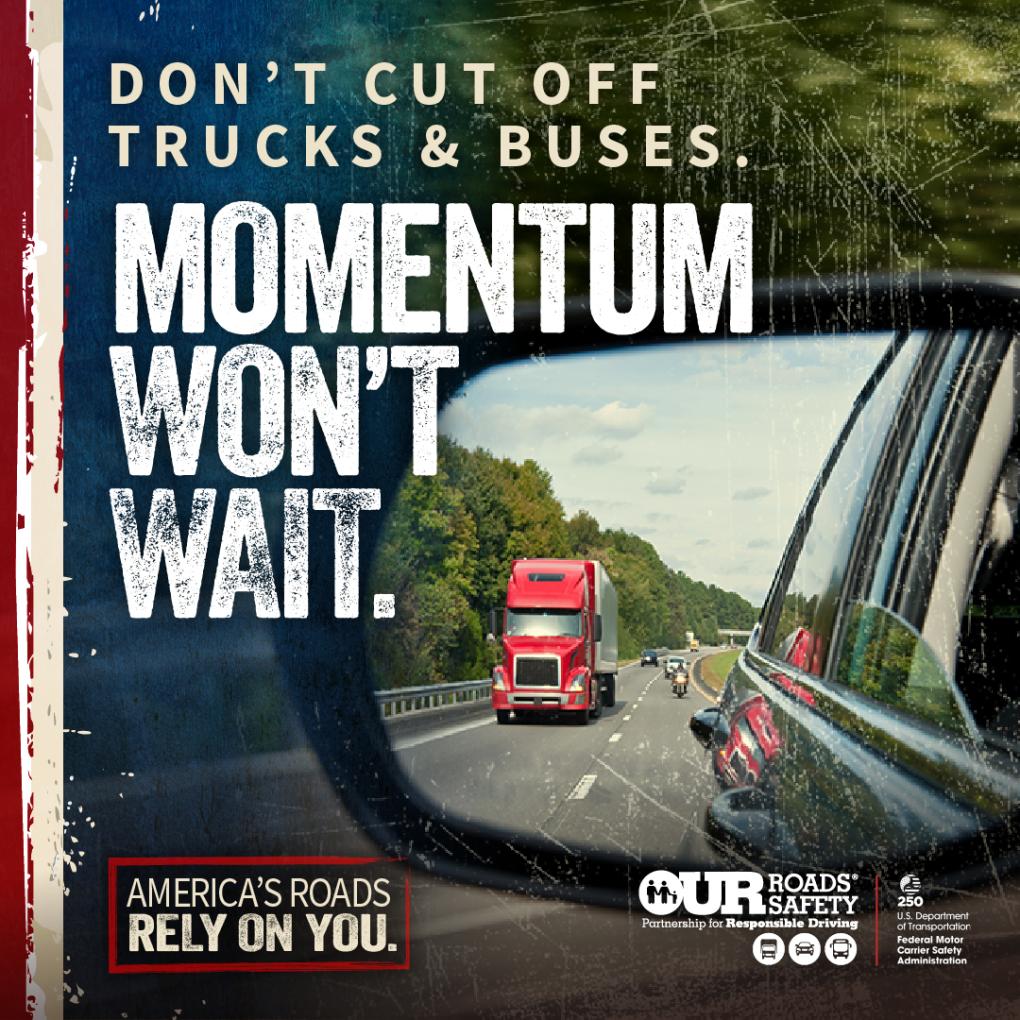DriveSafeHR's tweet photo. Remind all road users that the safety is a top priority around large trucks and buses. #OurRoads https://t.co/WqbYdz2zSd