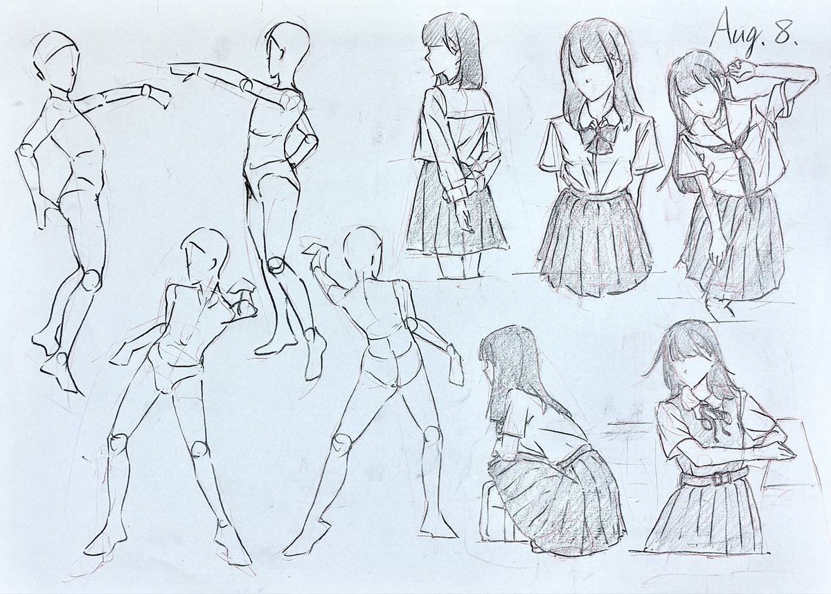 xqXnIwSycI83548's tweet photo. 20260808
ポーマニ&amp;写真(制服)

#posemaniacs #日々描く https://t.co/QFX9zxnxyG