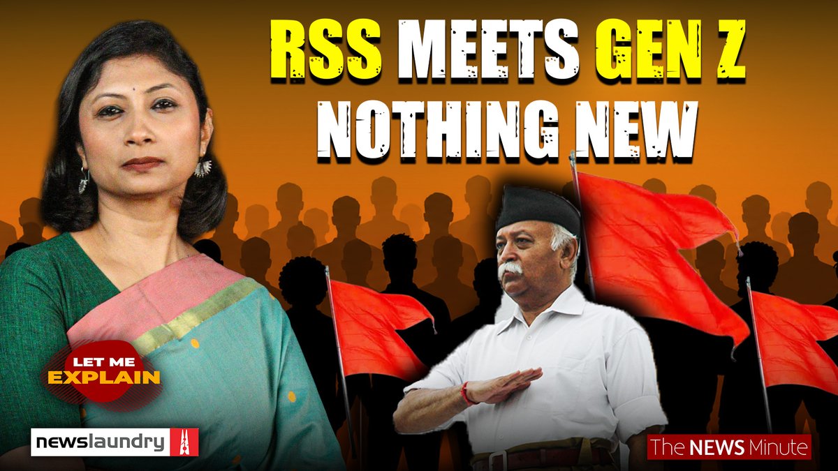 thenewsminute's tweet photo. The RSS’s education project doesn’t end with Vidya Bharati schools. Its influence is also visible in the wider debate over NCERT textbooks & how India’s history is taught. @poojaprasanna4 explains in #LetMeExplain
https://t.co/8zvHoBCA6t https://t.co/TGG37OVCSr