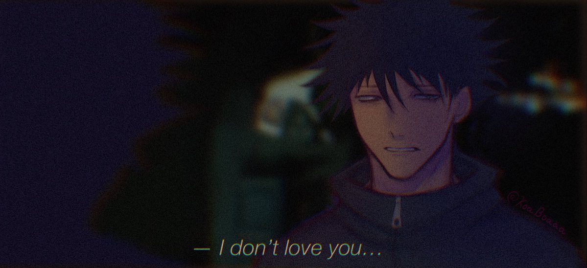 KoaBoaaa's tweet photo. “I dont even know you” 

(Spoilers from the Scene from “Spider-man: Brand New Day”!)

#itafushi #jjk https://t.co/nLkVD6jChg