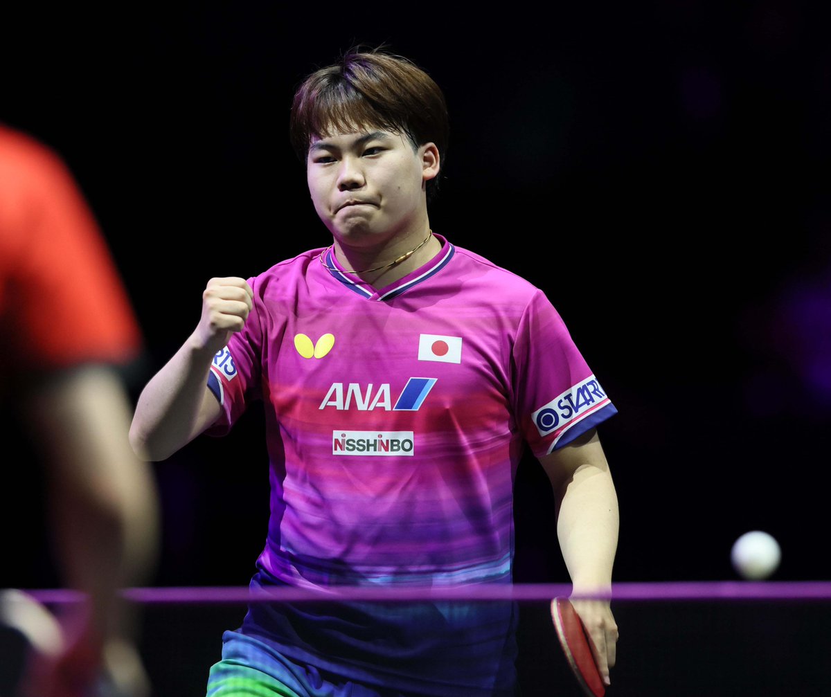 Hochi_Gorin's tweet photo. ＃WTTチャンピオンズ横浜

＃松島輝空 選手

写真：頓所美代子
＃スポーツ報知 https://t.co/CUv5J5XMXp