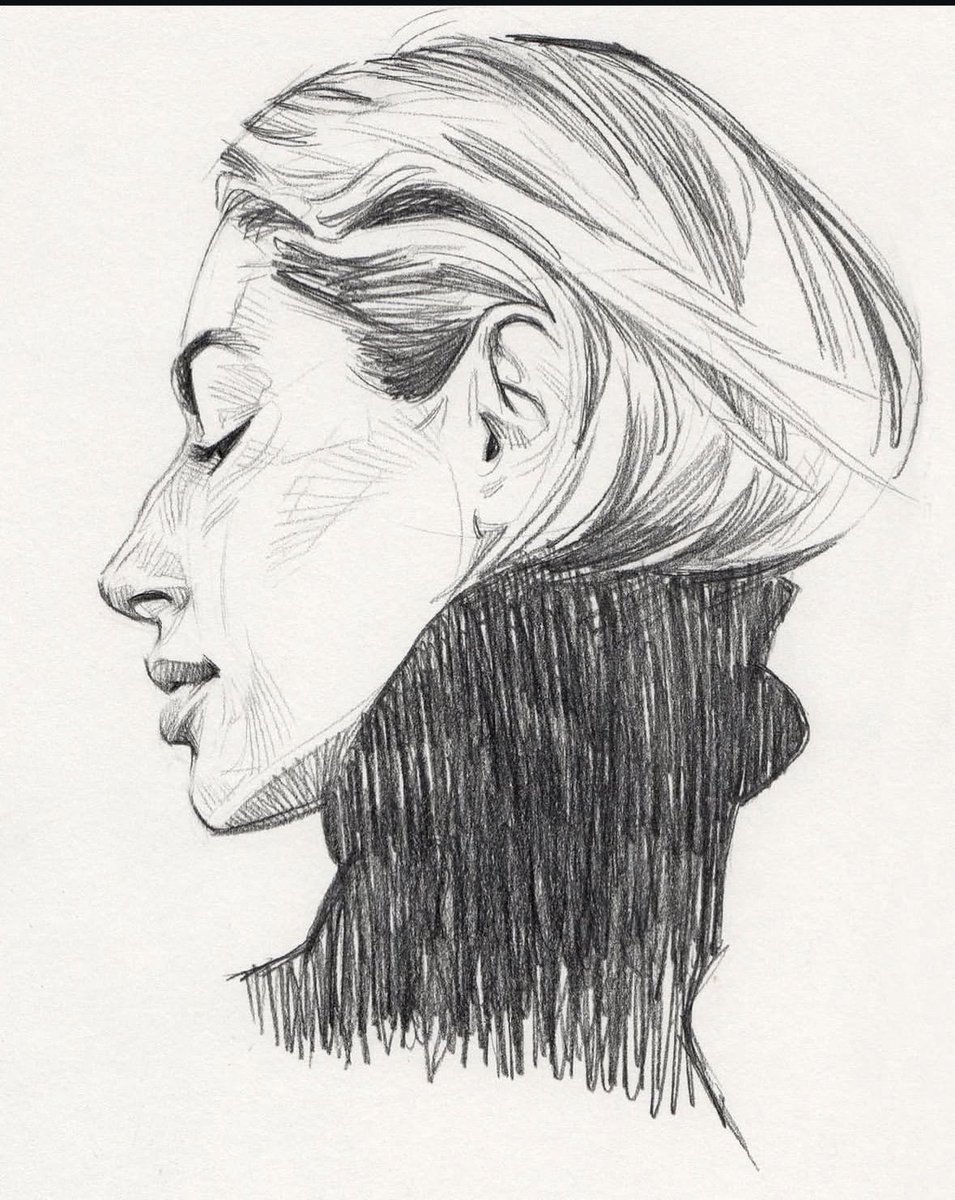Calla_Carnation's tweet photo. The mistakes are visible but I’m learning. Art study of Dan Malan’s art. Specifically the lines! 
I’d love some critique for this and how I could improve upon this :D https://t.co/oxIFSZwcCp