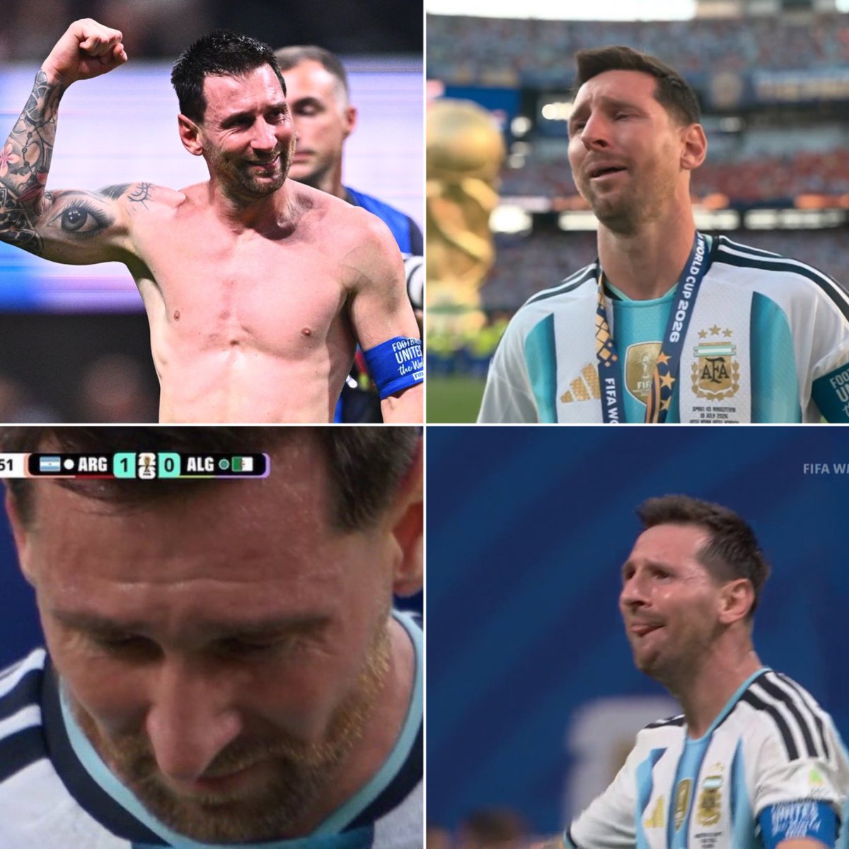 CrewsMat10's tweet photo. It was never just about football. The tears and emotions we witnessed at the World Cup ran much deeper. 💔 https://t.co/bDm4ZThYDR