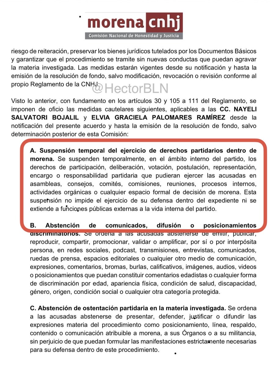 HectorBLN's tweet photo. 🚨 Al baúl de la política @NaySalvatori y @GracePalomares 

SUSPENDEN sus derechos partidistas e imponen bozal a las diputadas de Puebla para que no se hundan más.

A soportar. https://t.co/FHnI7br2cC