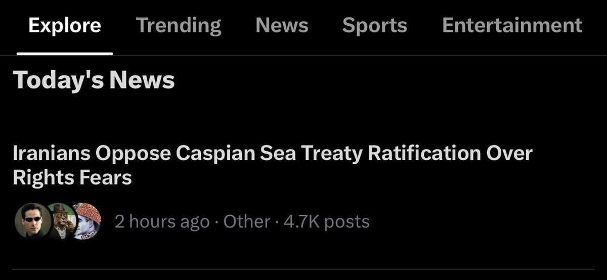 YaarPersian's tweet photo. The terrorist mullahs in Tehran wanna bribe their Russian masters in the Kremlin with a huge chunk of Iran’s Caspian Sea rights just to save their own asses from being overthrown.

We Iranians are launching an X storm against this evil sellout of our country. Join us! https://t.co/8OLsaYdbWq