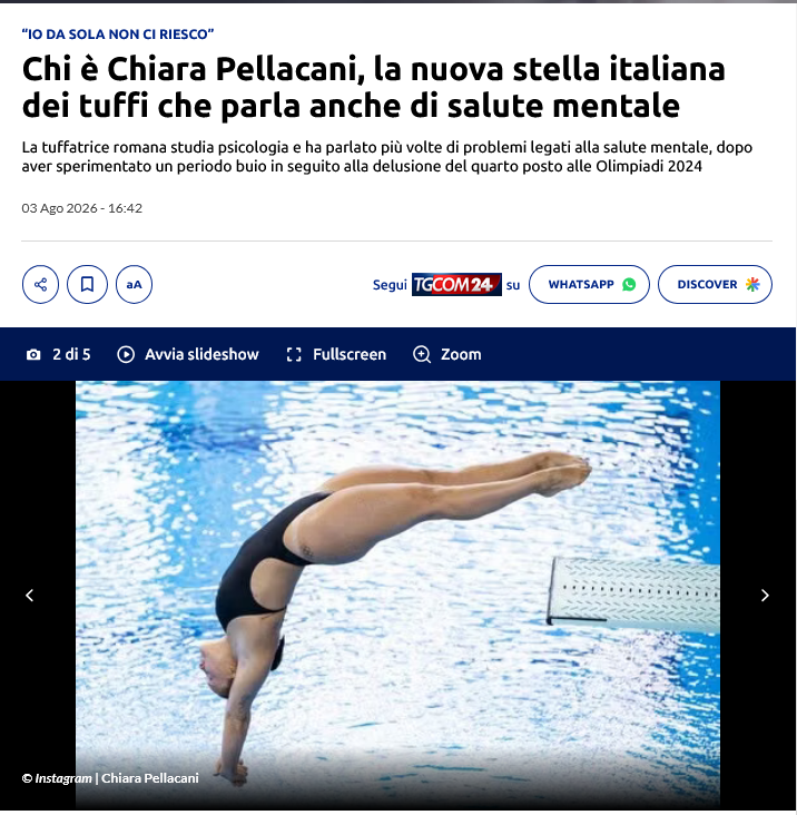 riktroiani's tweet photo. Vogliamo celebrare la stella dei tuffi?
La nostra fantastica #ChiaraPellacani, che ha realizzato l'impossibile? 
Orgoglio italiano, vanto della nostra nazione 🇮🇹👏💪