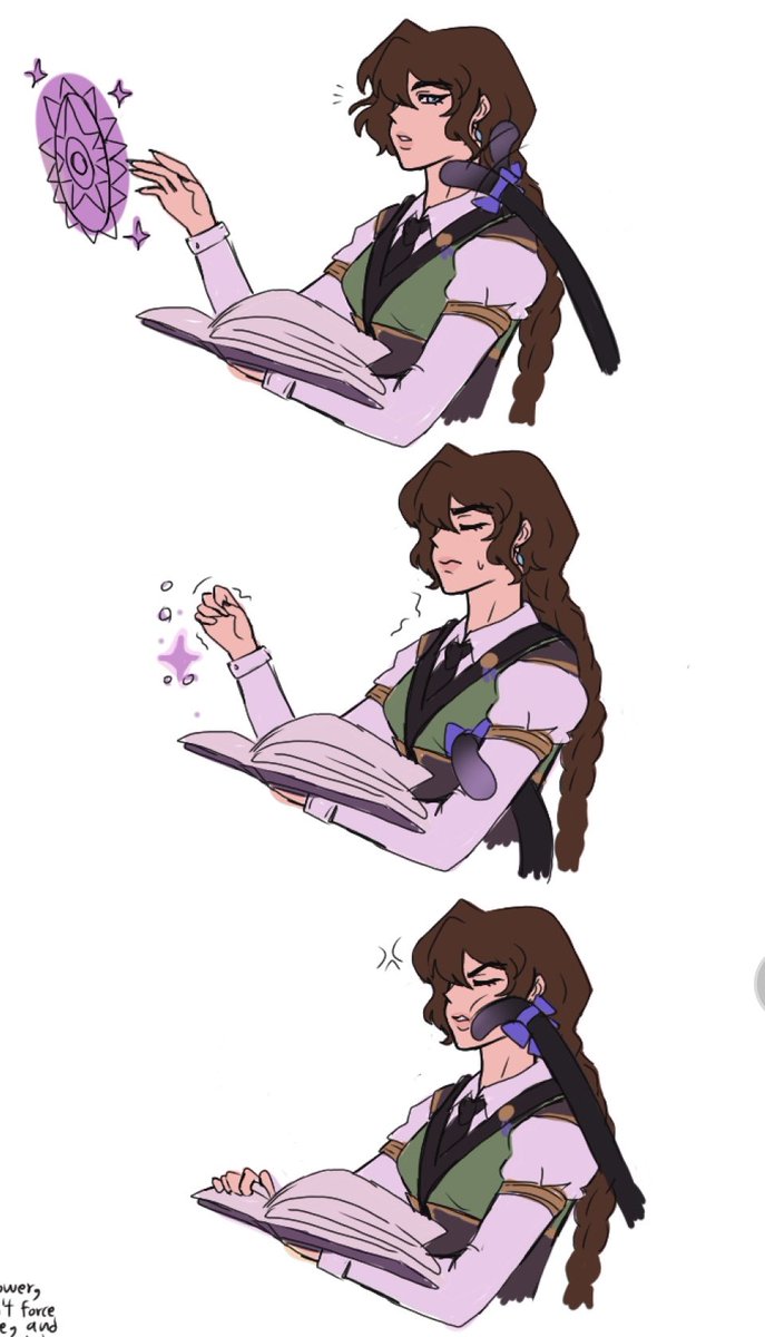 Kukiymne's tweet photo. More witch student AU https://t.co/Z3pmk9bc77