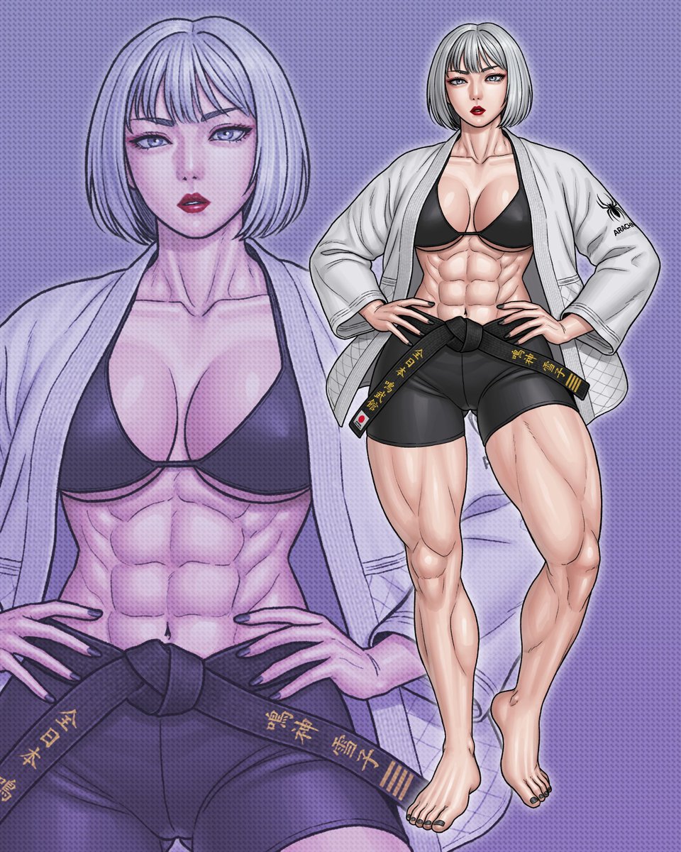 mukwha's tweet photo. NEW OC

She left her stifling home to live freely as a DJ and composer. However, she soon realized she didn't hate her family's traditional judo, but only the suffocating atmosphere.

Commition @gintuk83 https://t.co/MihzXwKcSH