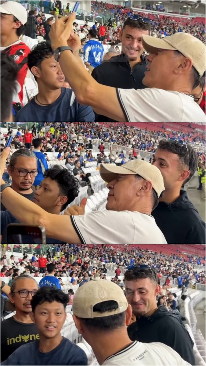 indosupporter's tweet photo. Ivar Jenner bertemu Coach STY di GBK.

Foto bareng 😅

(📸bolacomid) https://t.co/ZSbs11E2PY