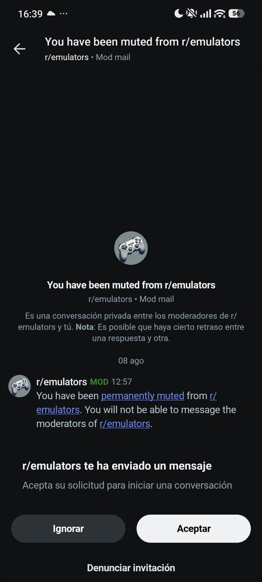 thomasalvenin's tweet photo. Well, I've been permanently banned from the emulators subreddit for no reason. i feel it's unfair because i haven't disrespected anyone, i've only provided information about my project and I'm contributing to the community, and that's how they thank me for it. https://t.co/hQrGuV4XXL
