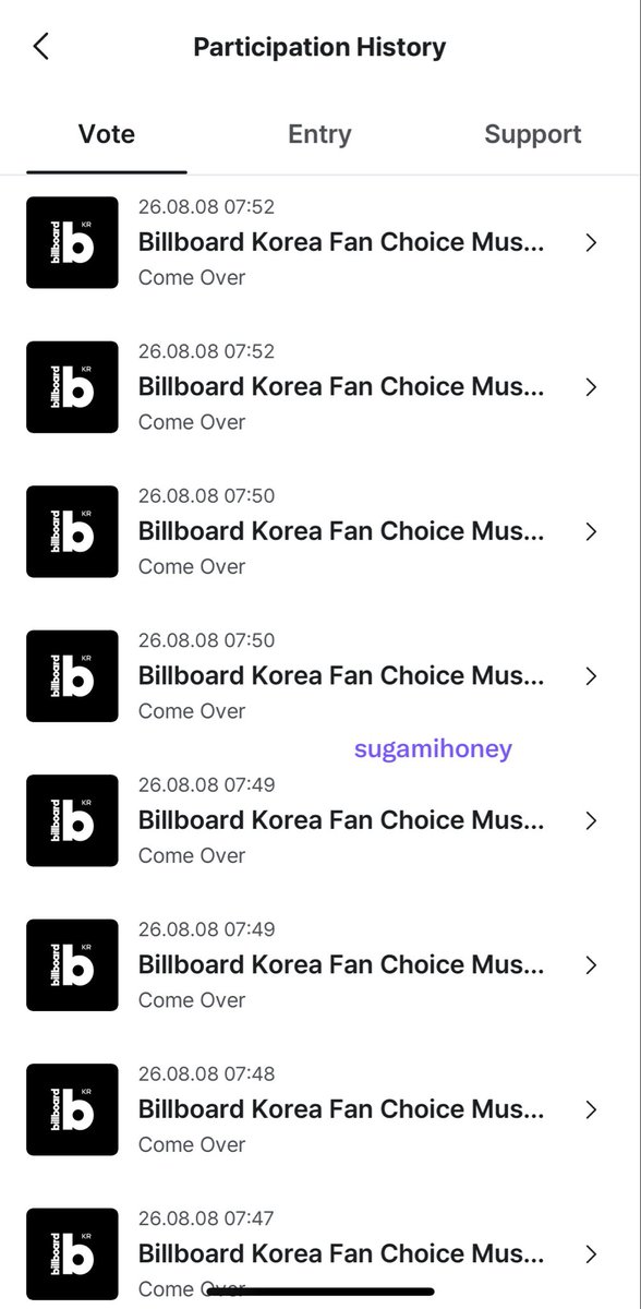 sugamihoney's tweet photo. 🚨DIFUNDAN ARMY

"COME OVER" de #BTS SIGUE EN 4TO EN LA VOTACIÓN "Billboard Korea Fan Choice Music" EN LA APP DE MNET. NOS QUEDAN POCAS HORAS, PASEN A EMITIR SUS VOTOS 👇🏻

▫️termina el 08 de Agosto a las 23:59 KST
▫️son 10 votos diarios

🔗 https://t.co/Bg0uSdOuwk https://t.co/gdhsDP67RB
