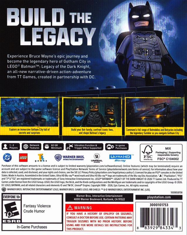 oGuiiSc's tweet photo. > LEGO Batman: Legacy of the Dark Knight [PC] (2026) https://t.co/XYpuaFJ6Qr