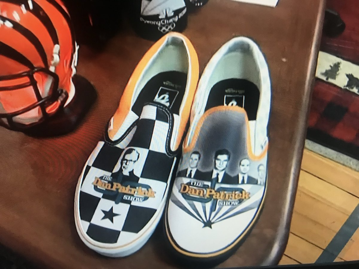 wmson4256's tweet photo. @PmsUnion @PetrosAndMoney Was at the Vans HQ yesterday picking up highly sensitive collab product (not these @dpshow slip-ons)…I could tell you, but I’d have to kill you—diminishing ur chances of making radio HOF like the ol’ DP! https://t.co/knzfc1L4N8