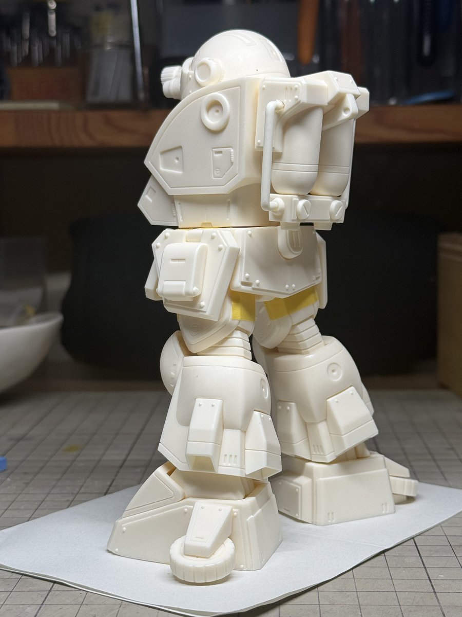 oku_shin's tweet photo. ガイアノーツ新製品
1/24 マーシィドッグ。
サクッと仮組みしてみました！
パーツの精度も良く、あっという間に形になりました。
ガレージキット特有の「軸打ち」頑張らなくちゃな💦 https://t.co/rK2BaxBpeN