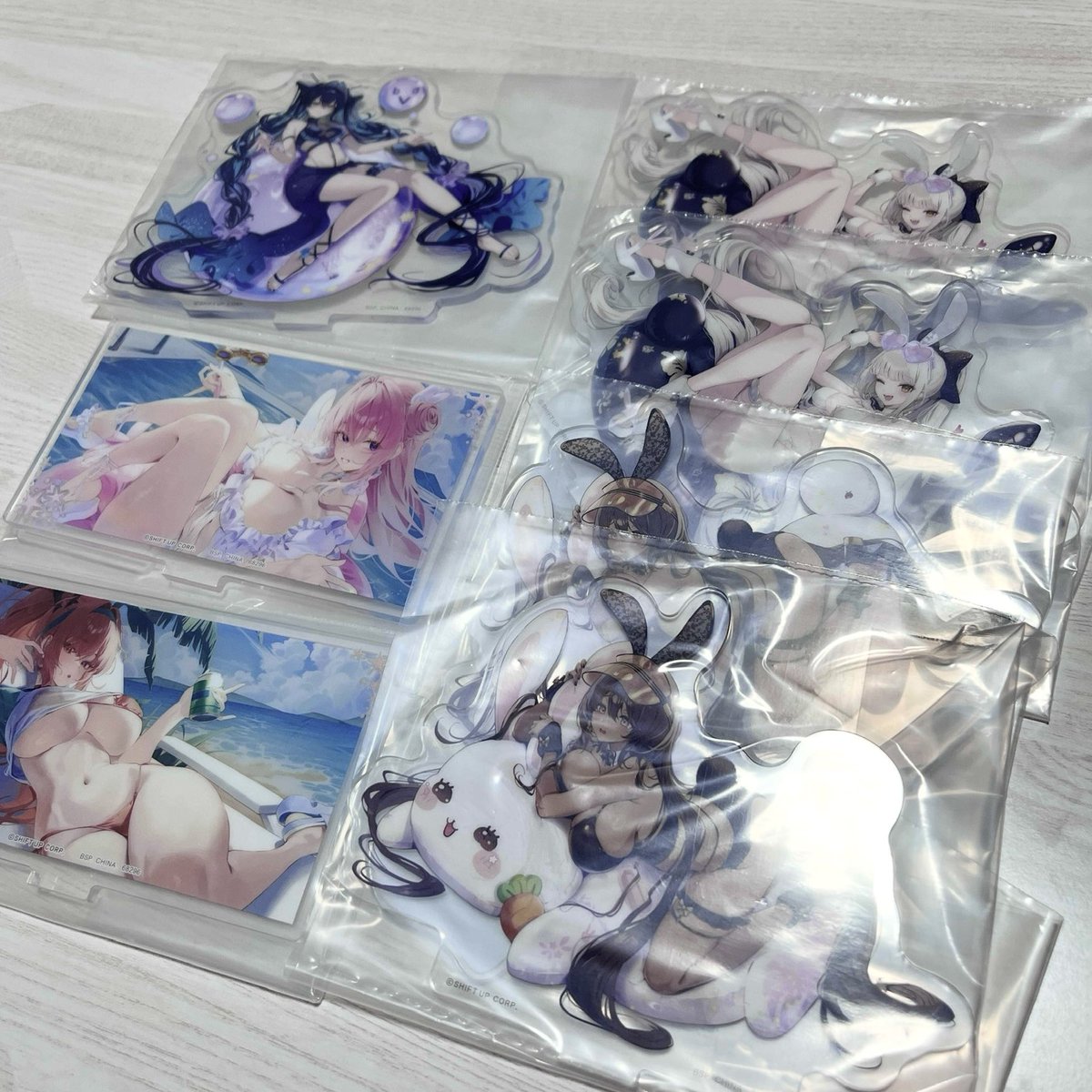 usa25_game's tweet photo. 交換 譲渡
一番くじ 勝利の女神：NIKKE 

譲）
C賞 エレグ
D賞 ラピ
E賞 リトルマーメイド リバーレリオ ブラン ノワール
F賞 リトルマーメイド ブラン ノワール ドロシー ラピ
G賞 全種

求）
定価 又はF賞リバーレリオ
纏めての方優先

池袋付近にて手渡し優先
検索からでもお気軽にお声掛けください https://t.co/r6lDq9XSf5
