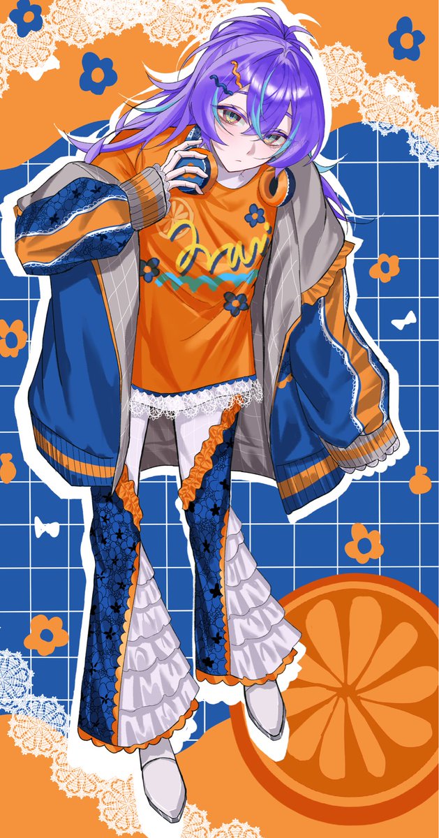 _igara's tweet photo. メランコリックオレンジ🍊
＃ショウゾウ画 https://t.co/KDmRbmowtm