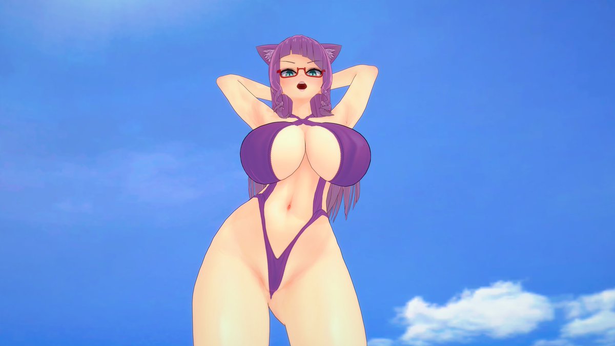 zeromaster's tweet photo. Come join Mommy on the beach? 

Model by: Yuziko 

#nsfw #lewdtuber #hentai #rule34 #porn  #vtuber #futanari #domme #Mommy #futa #succubus #demon #swimsuit #beach https://t.co/oYx6ILpp4D