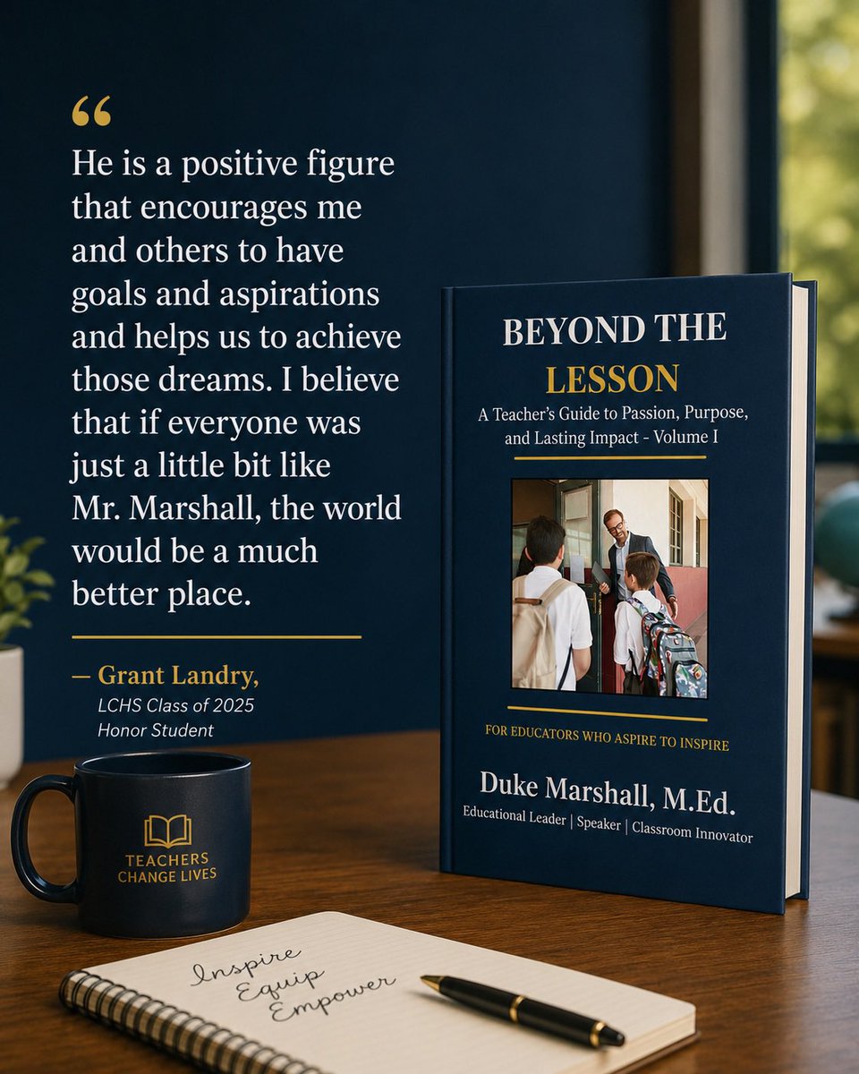 AcadAlliesTX's tweet photo. These aren’t just testimonials — they’re proof that showing up for kids matters more than any lesson plan ever could.

Spencer, Andrew, Grant — thank you for trusting me enough to say this out loud. This one’s for you.

📚 Beyond the Lesson, Vol. I — available now on Amazon. https://t.co/xQ9VJXcQ2Q