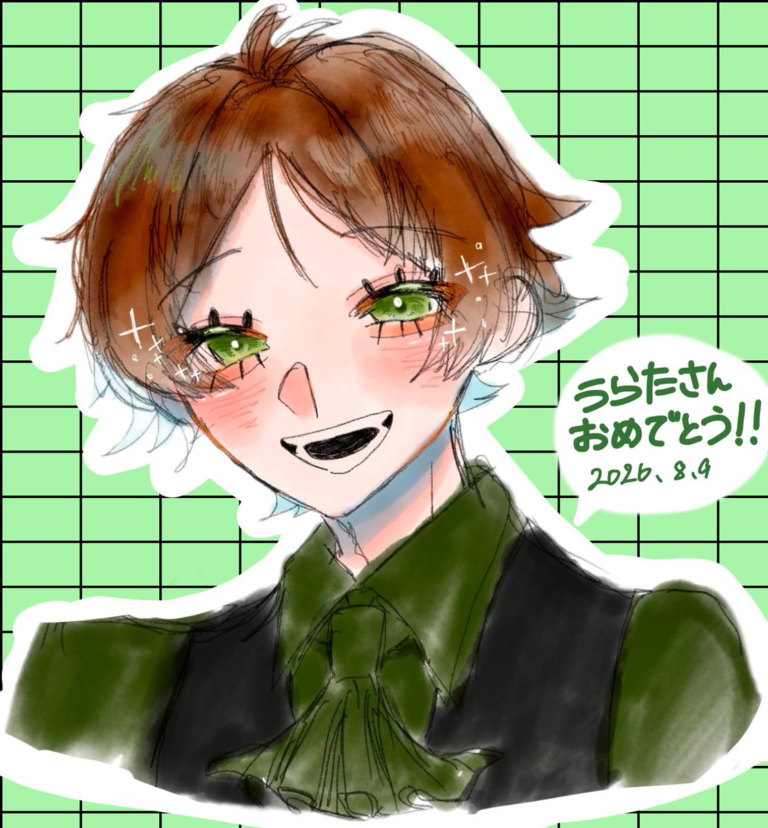 pikaso4030's tweet photo. ୨୧┈┈┈┈┈┈┈┈┈┈┈┈┈┈┈┈┈┈୨୧

           *.𝜗𝜚.Happy Birthday.ꪆৎ.*

୨୧┈┈┈┈┈┈┈┈┈┈┈┈┈┈┈┈┈┈୨୧
 
 #うらたぬき誕生祭2026
 #うらたぬ国王の美術館 https://t.co/J4ycCmMqpc